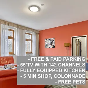  Apartman Excellent In Center 5 Min Walk From The Colonnade Csehország